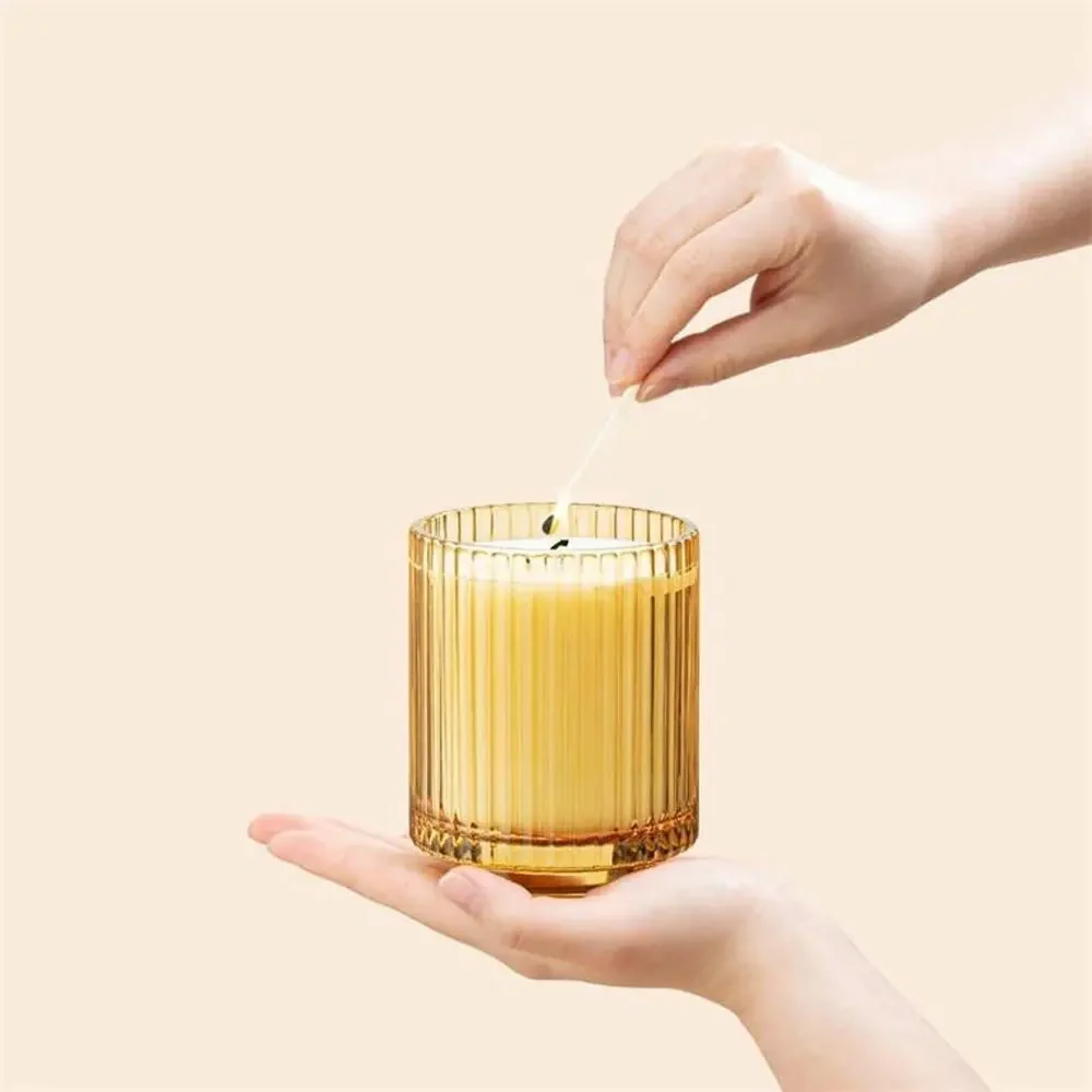 La Jolie Muse Sandalwood & Patchouli Candle Soy Wax Luxury Jar Candle 12.3‎ oz